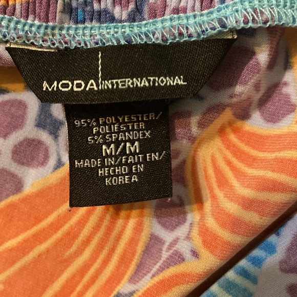 MODA INTERNATIONAL size M halter maxi dress in EUC - Picture 6 of 6